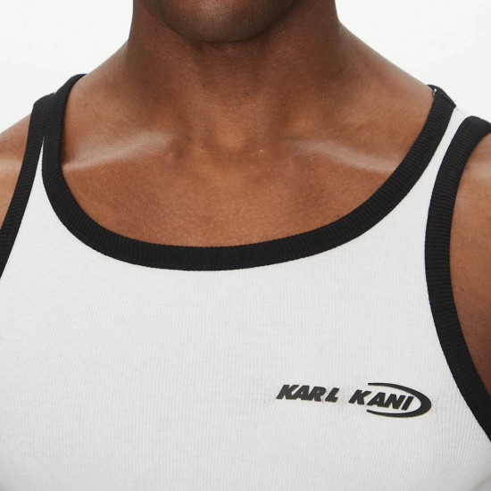 Karl Kani Ανδρική αμάνικη μπλούζα KK Ellipse Ringer Rib Tank Top